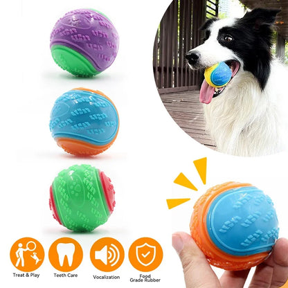 Interactive Dog Teeth-Cleaning Ball